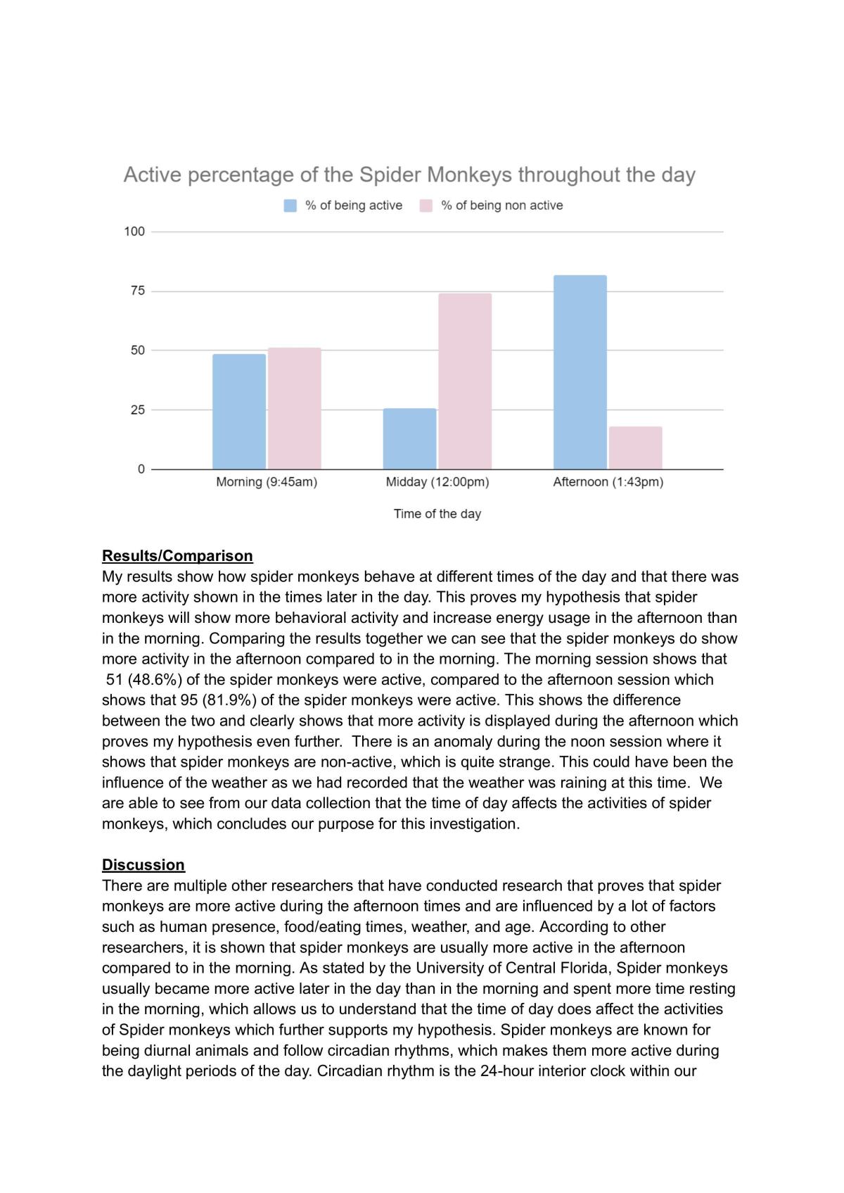 Biology 3.1 - Spider Monkeys - Page 5