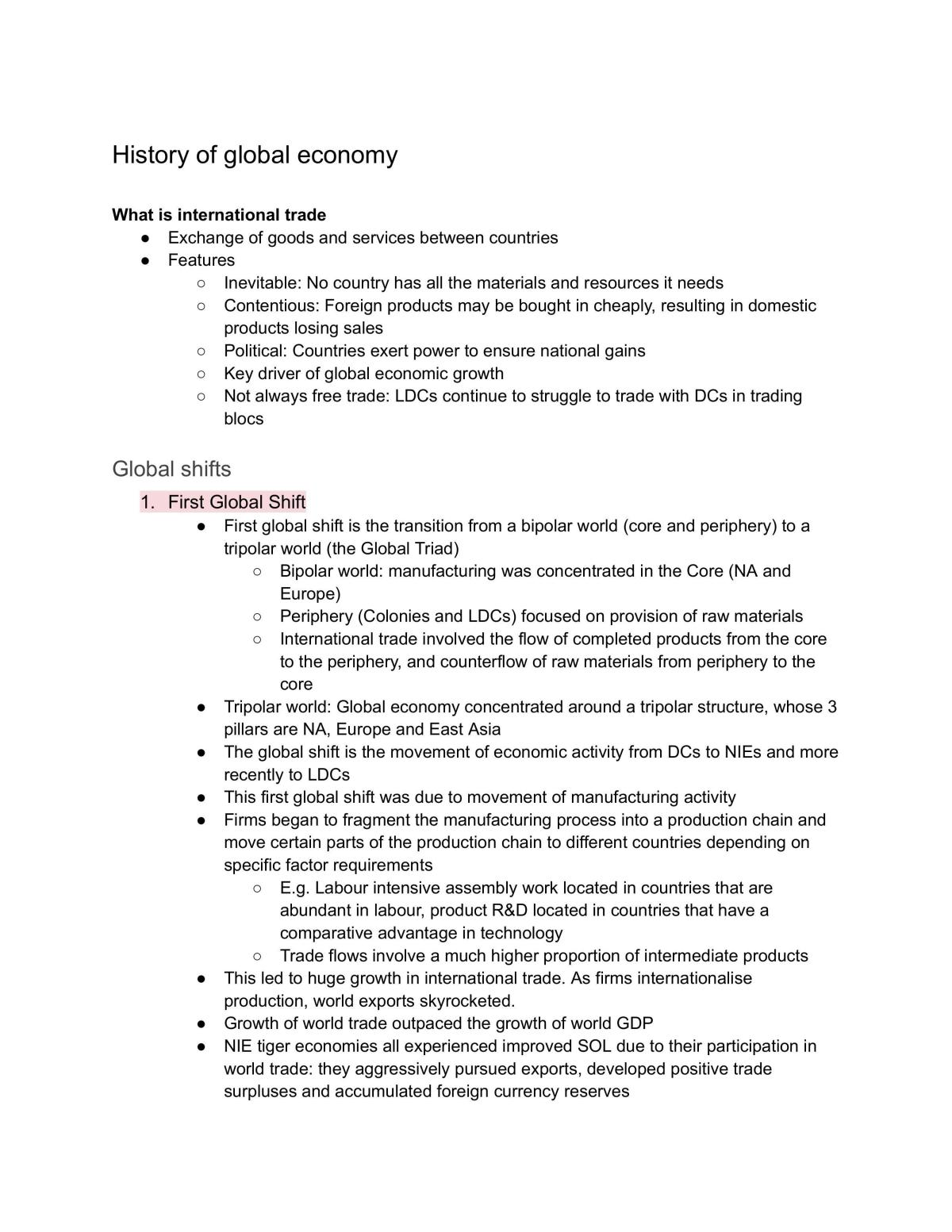 Topic 2: Sectors of the economy - Page 1