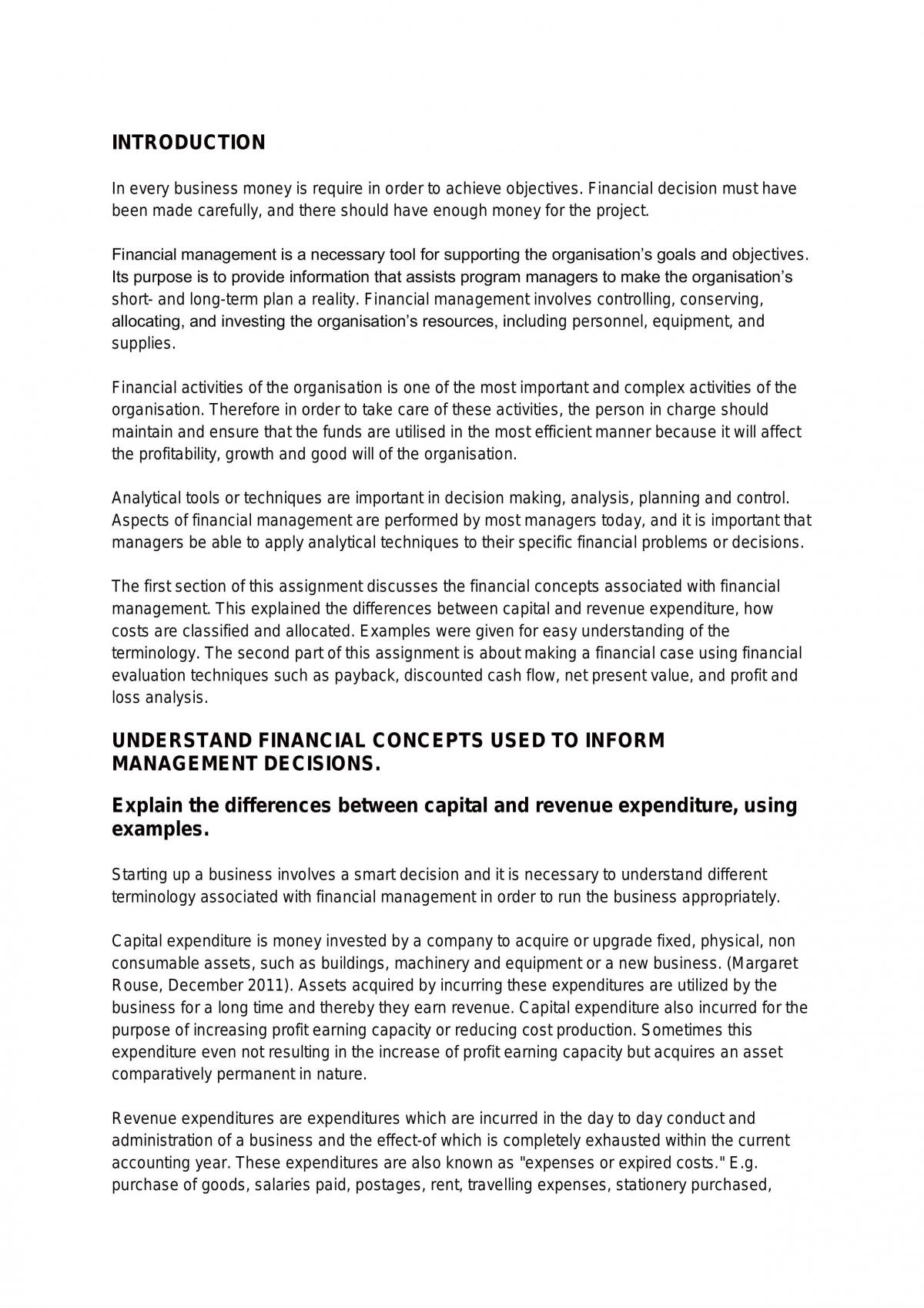 Financial Concepts  - Page 1