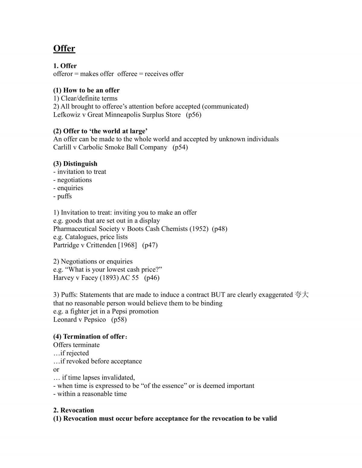 Lecture Notes - Page 1