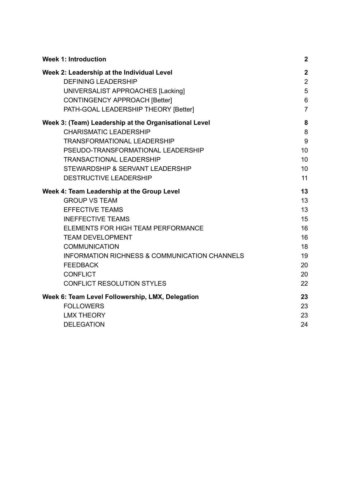 LTB Notes - Page 1