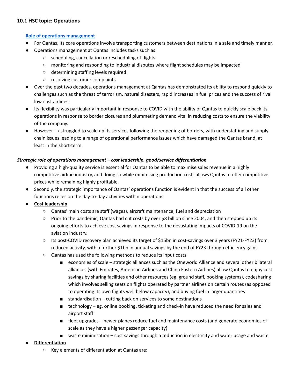 Business Case Study All Topics Notes - Page 1