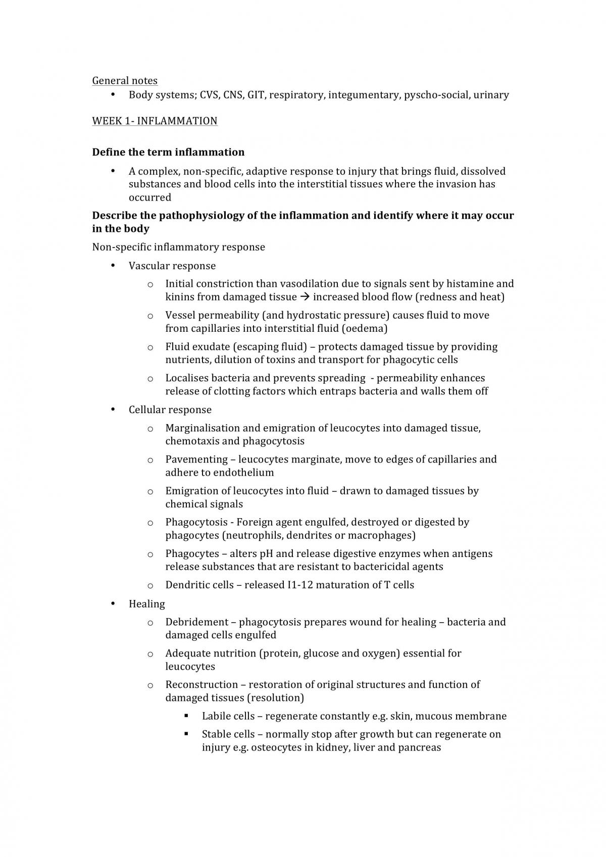 HNN227 Notes - Page 1
