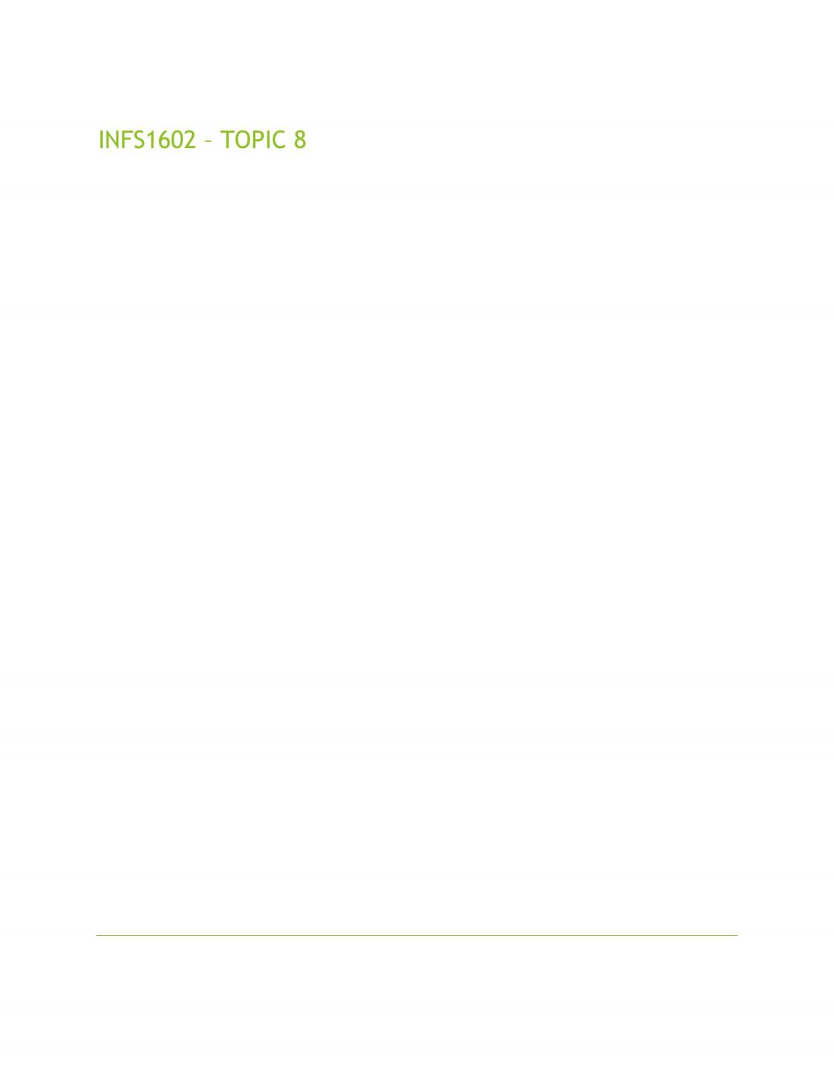 TOPIC 8 - Page 1