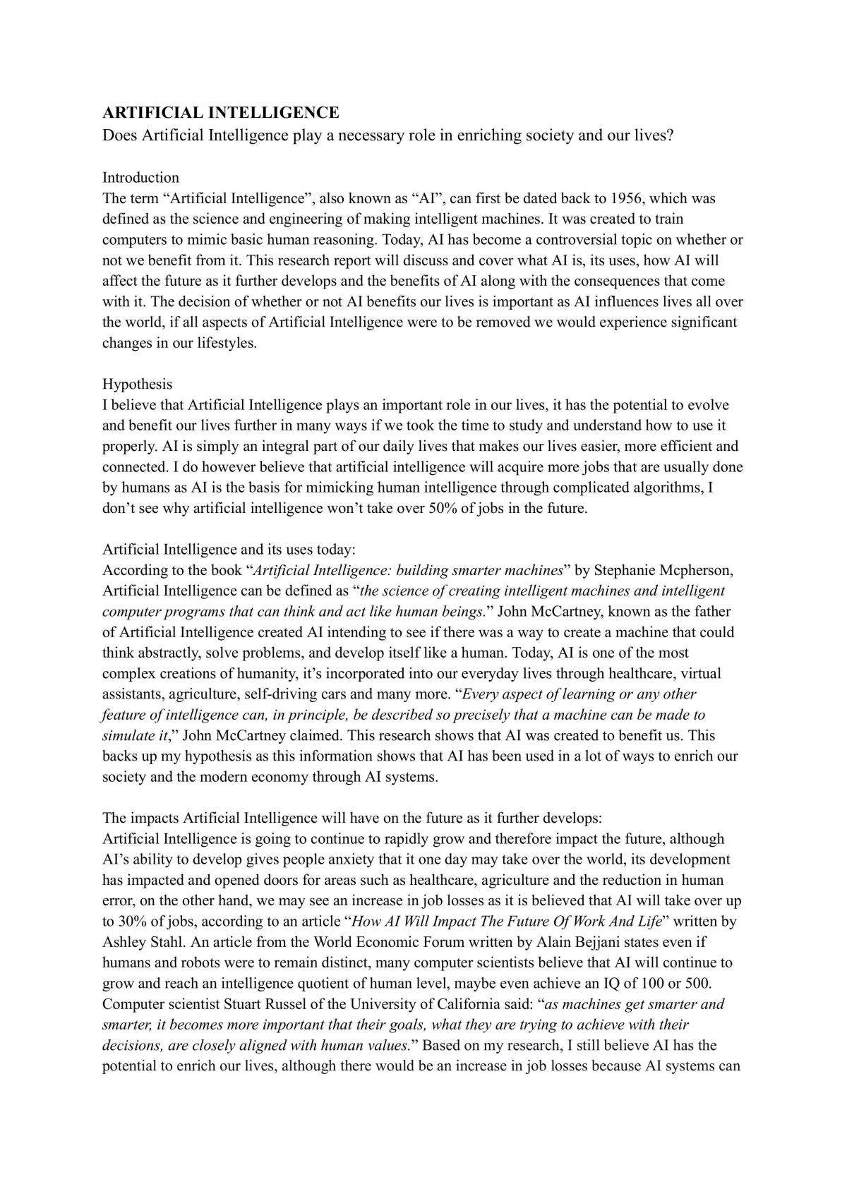 1.9 - Artificial Intelligence  - Page 1