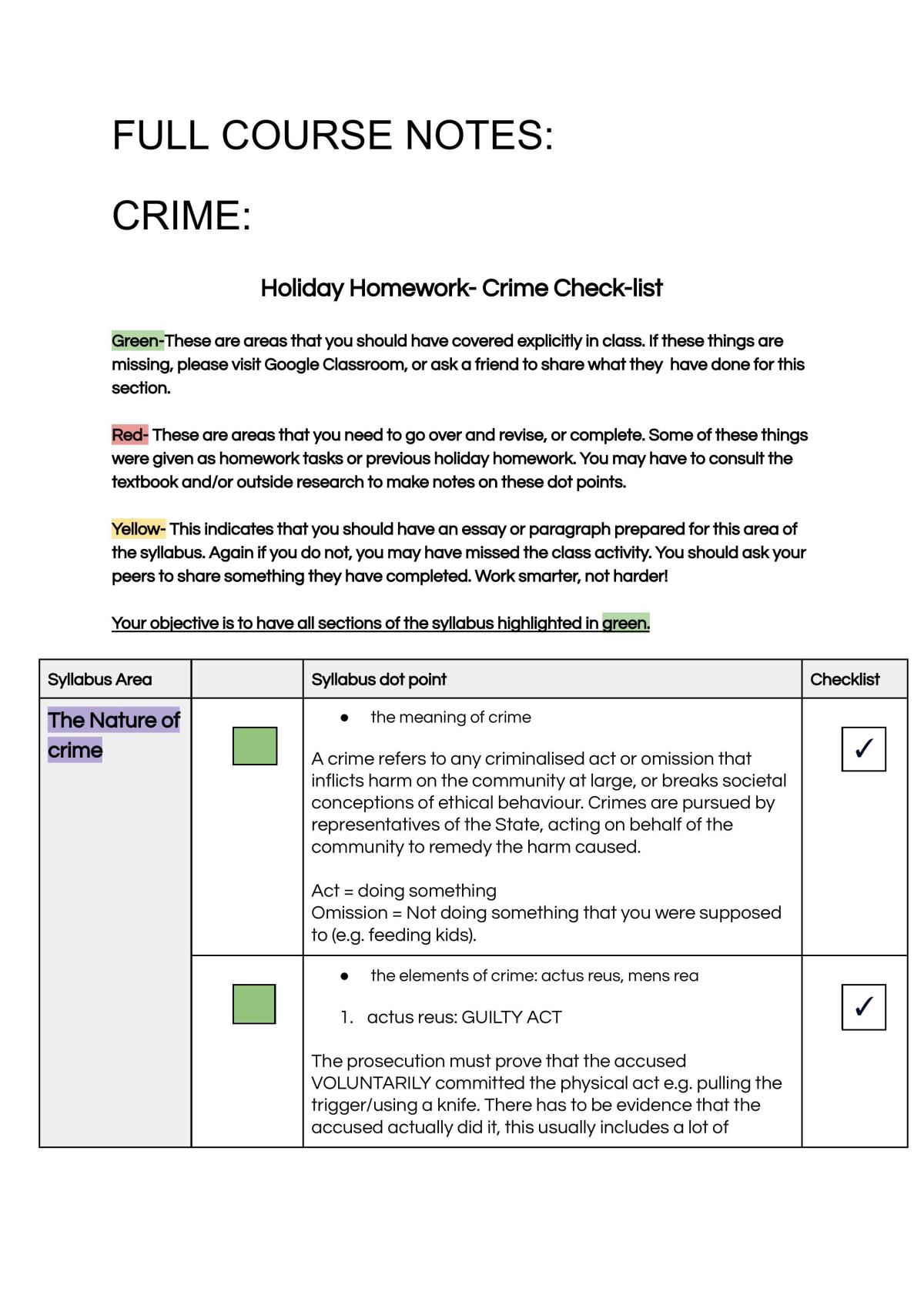 Full Course Notes - Page 1