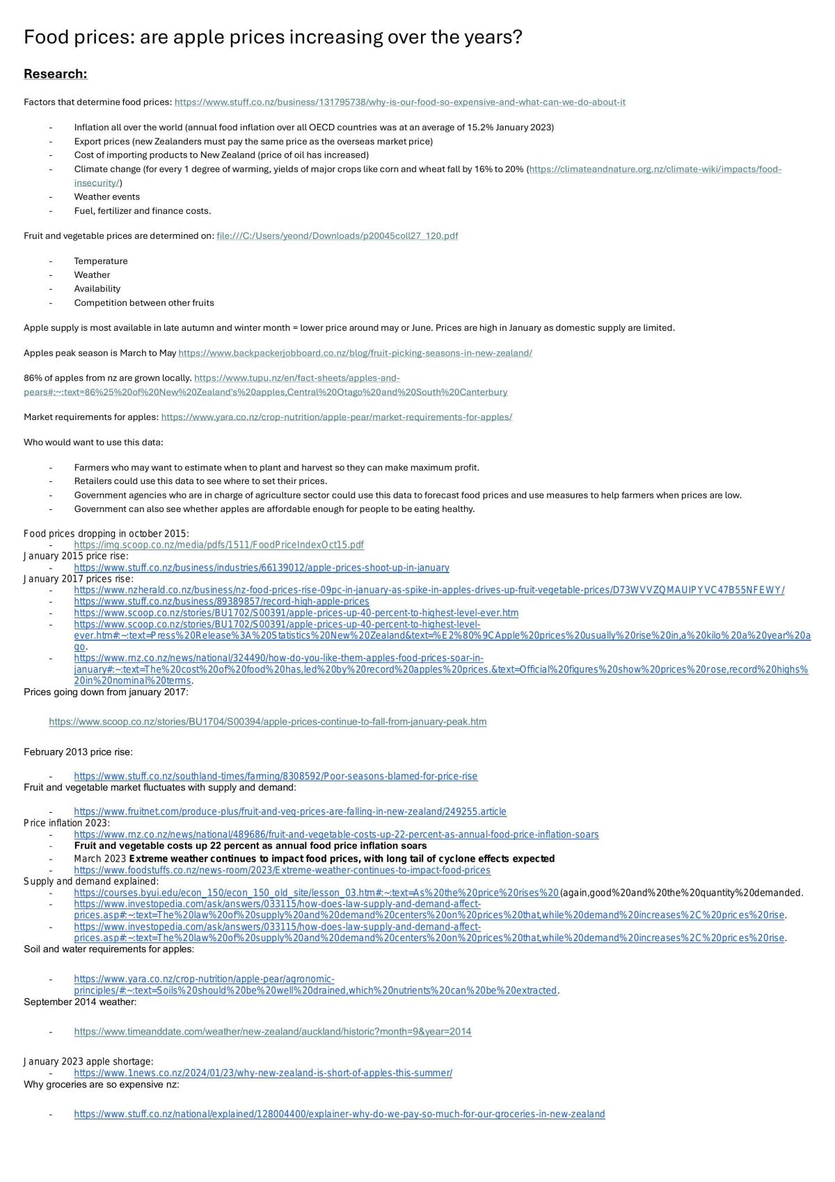 Lvl 3 Statistics Inference Report - Page 1