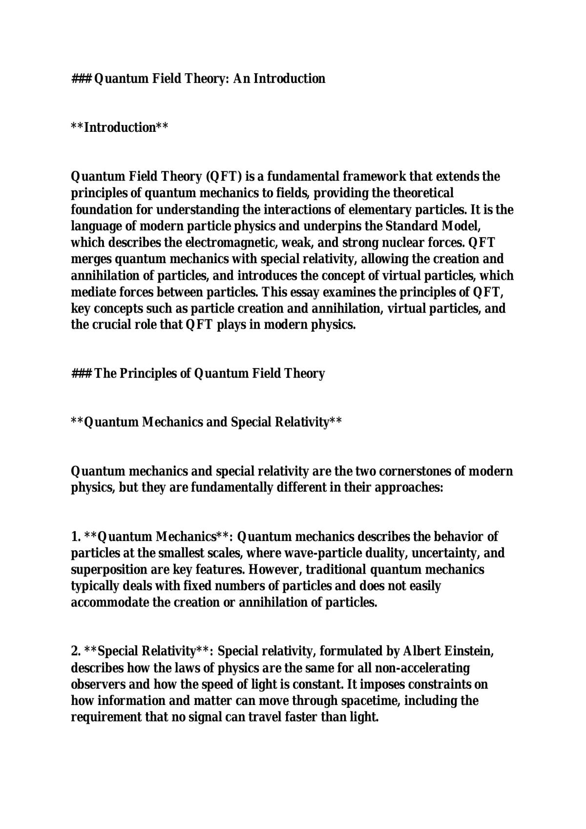 Cosmic Inflation and the Big Bang Theory - Page 1