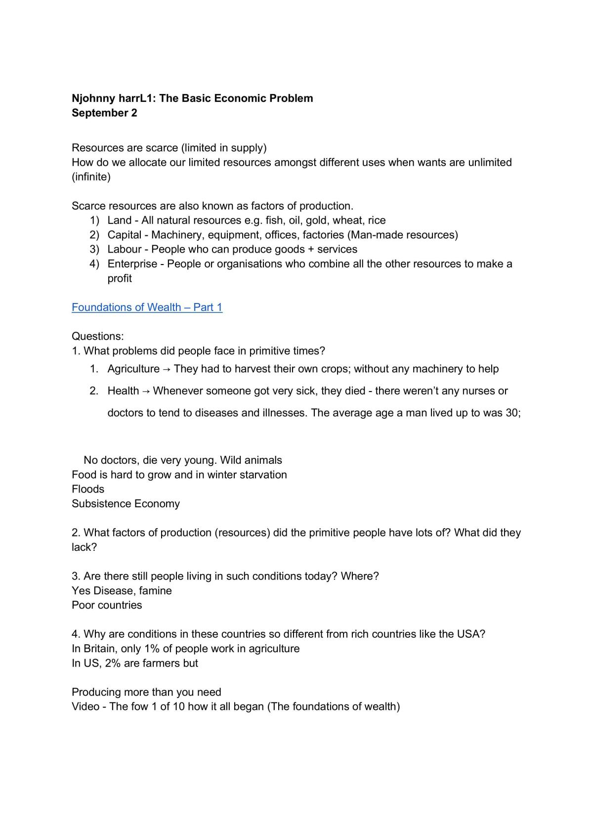 My Complete Econ Study Notes - Page 1