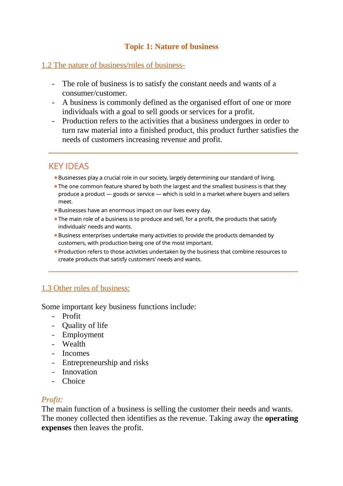 Full Couse Notes - Page 1