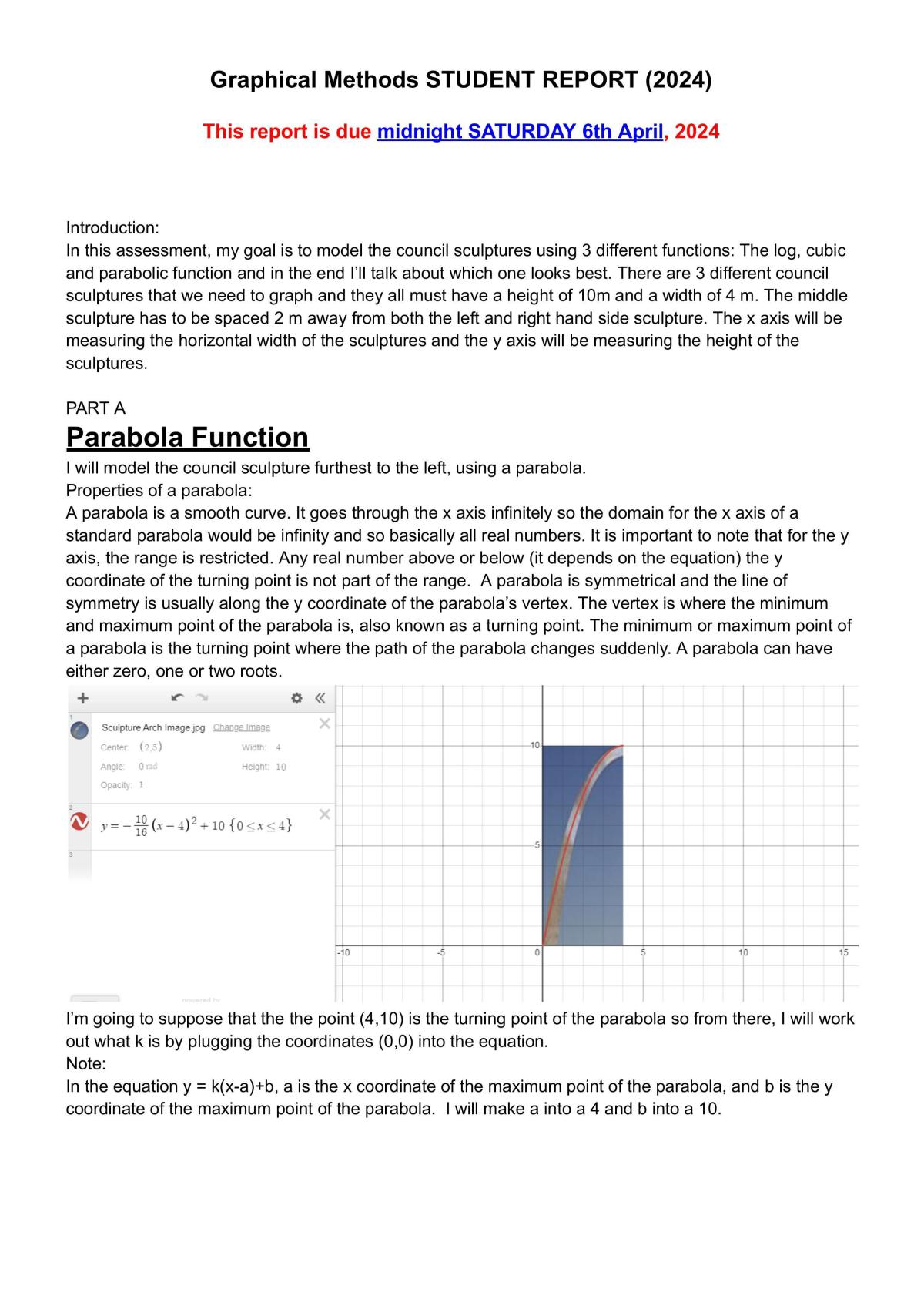 2.2 Calculus Sculpture asessment excellence - Page 1