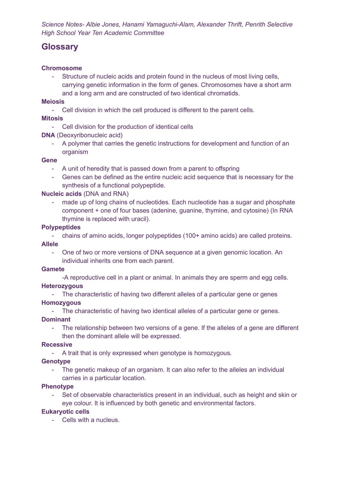 In Depth Touch on Biology - Page 1