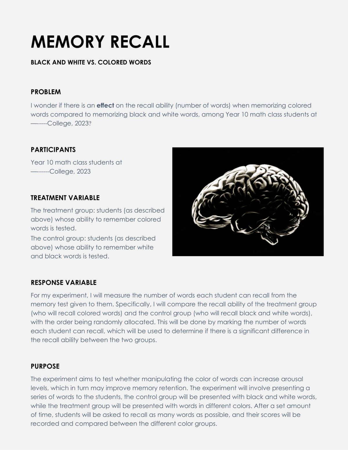 Ncea Level 2 Experiments Internal Graded at Excellence - Page 1
