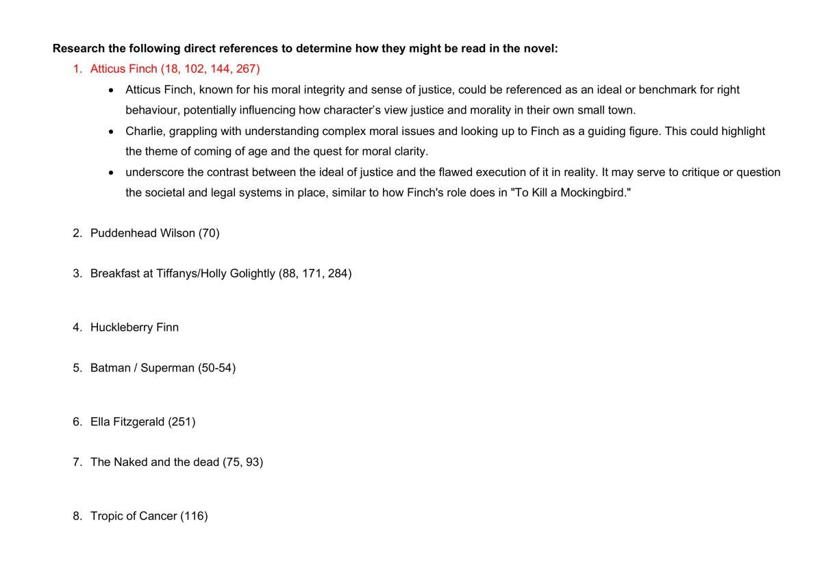 Essay about Jasper Jones - Page 1