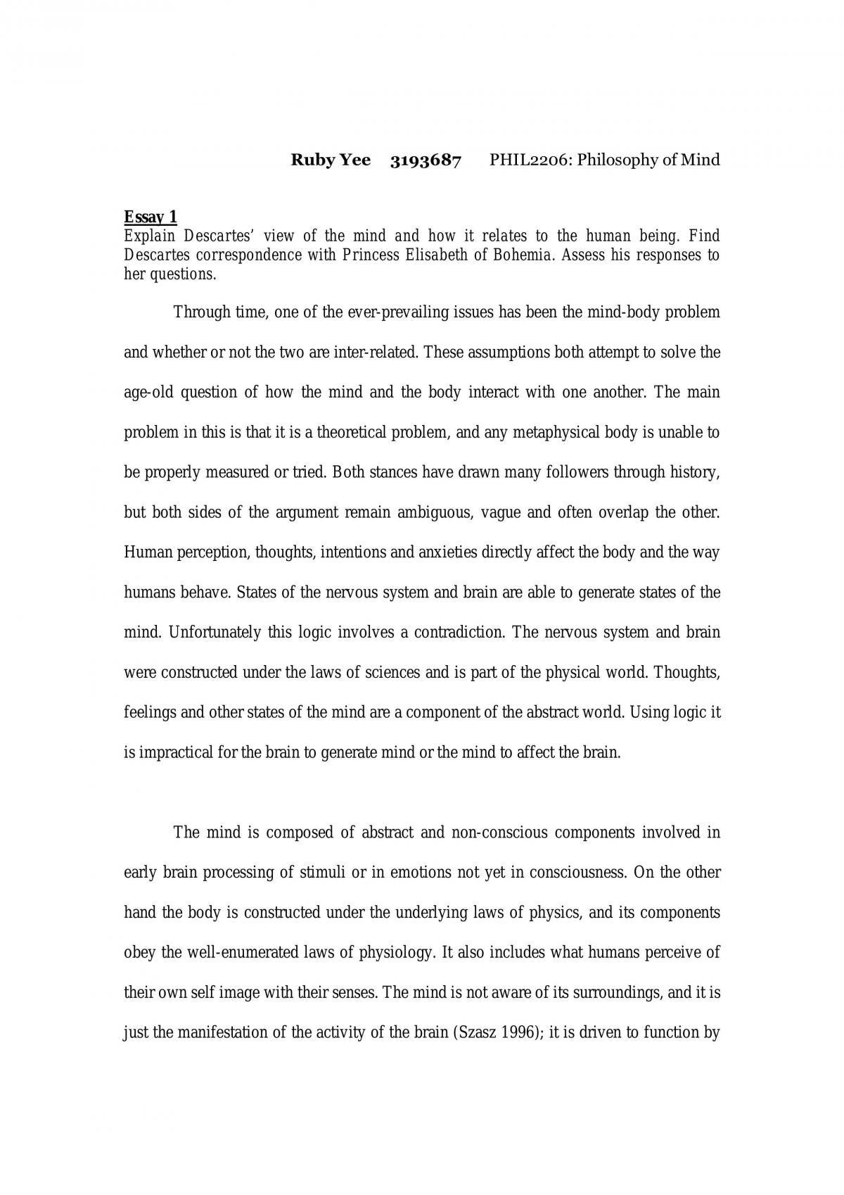 Essay 1 - Page 1