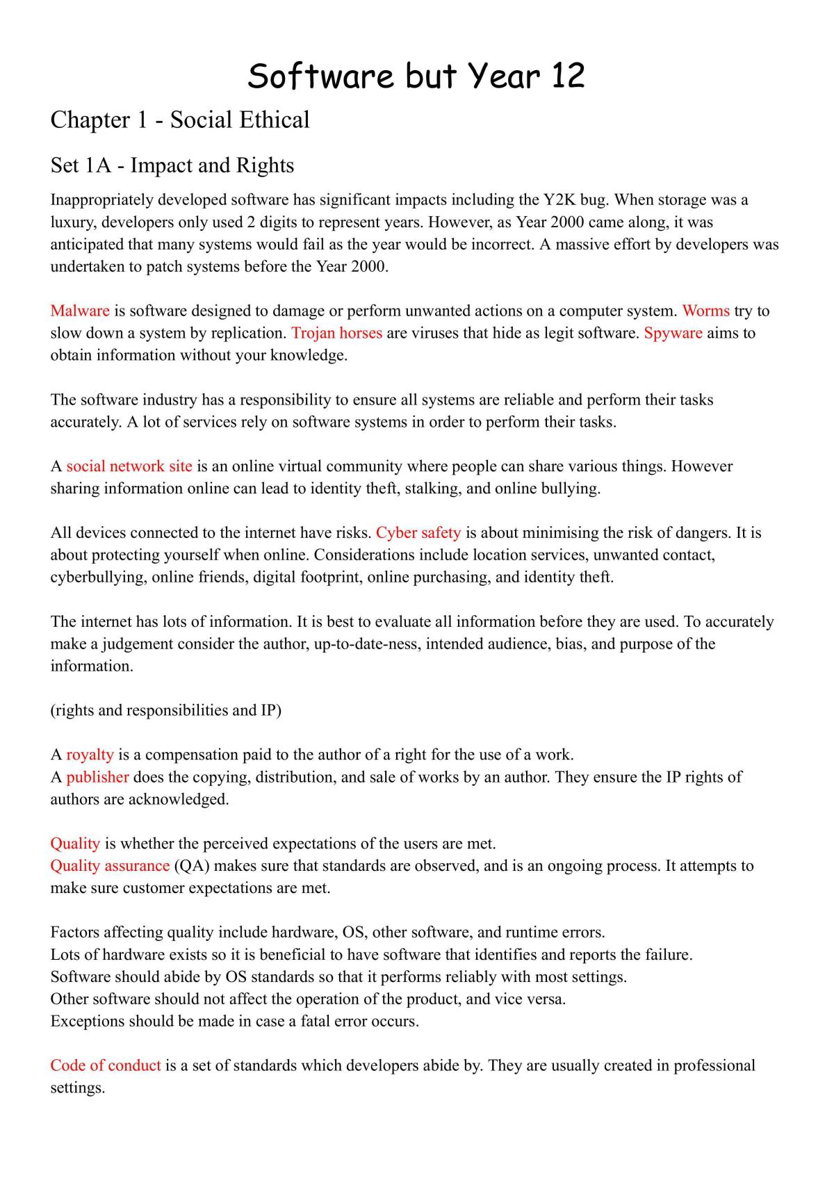 Complete SDD Notes - Page 1
