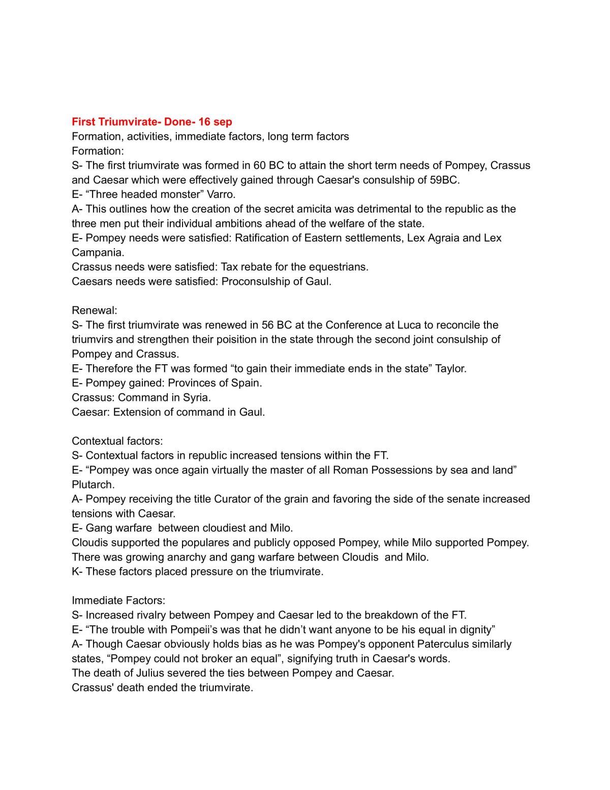 Fall of the Roman Republic - Page 1