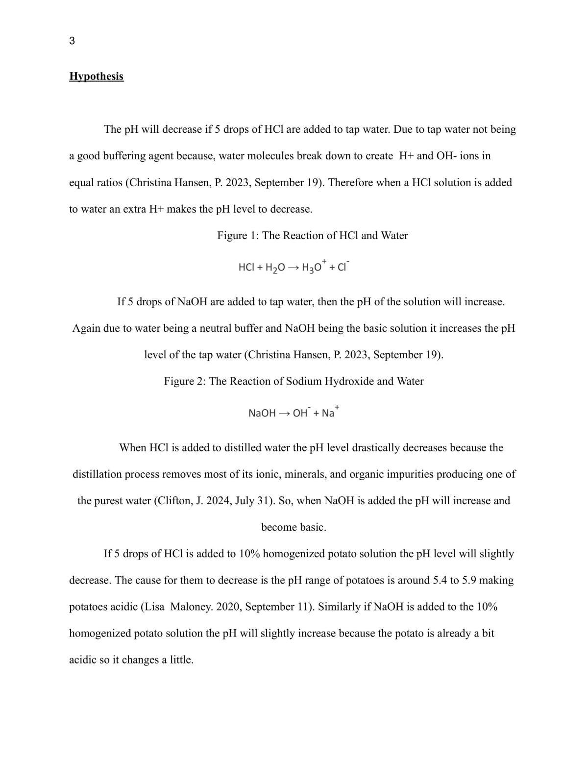 Acid and Base Lab  - Page 4