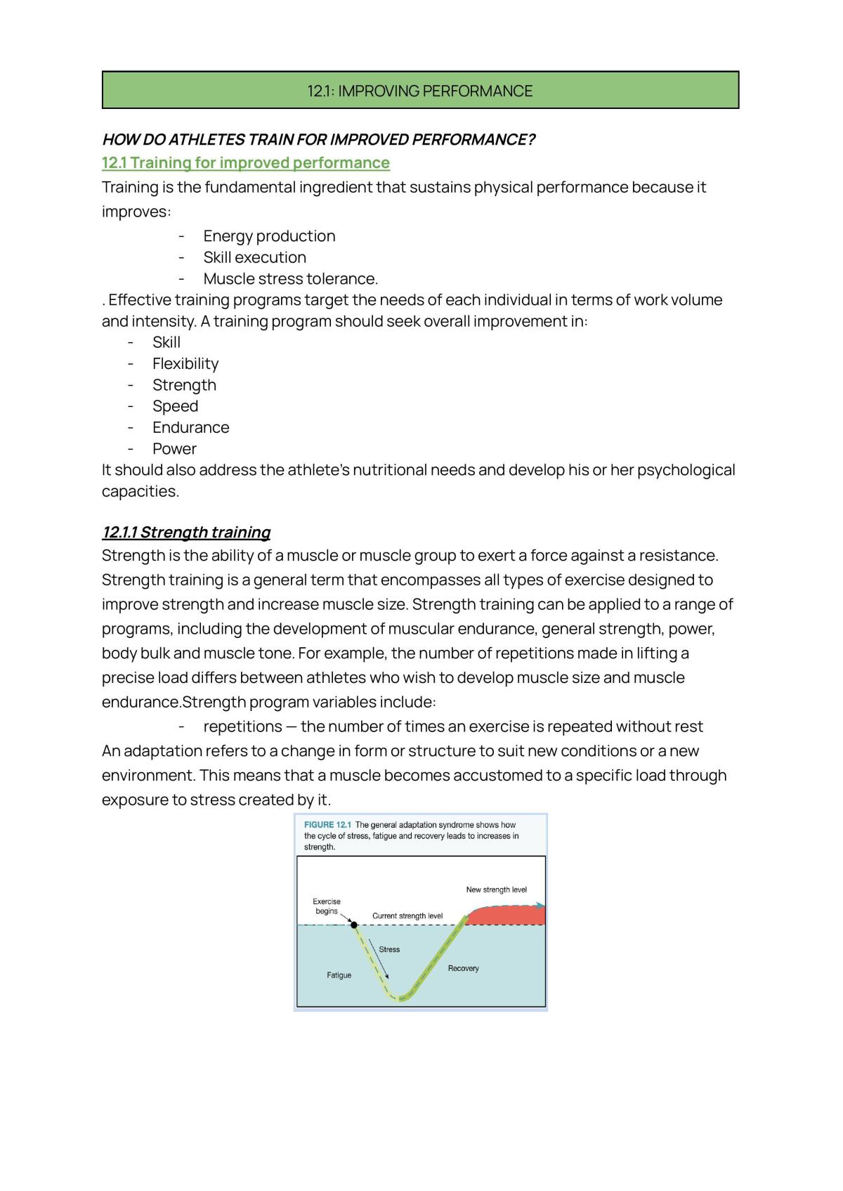 Improving Performance - Page 1