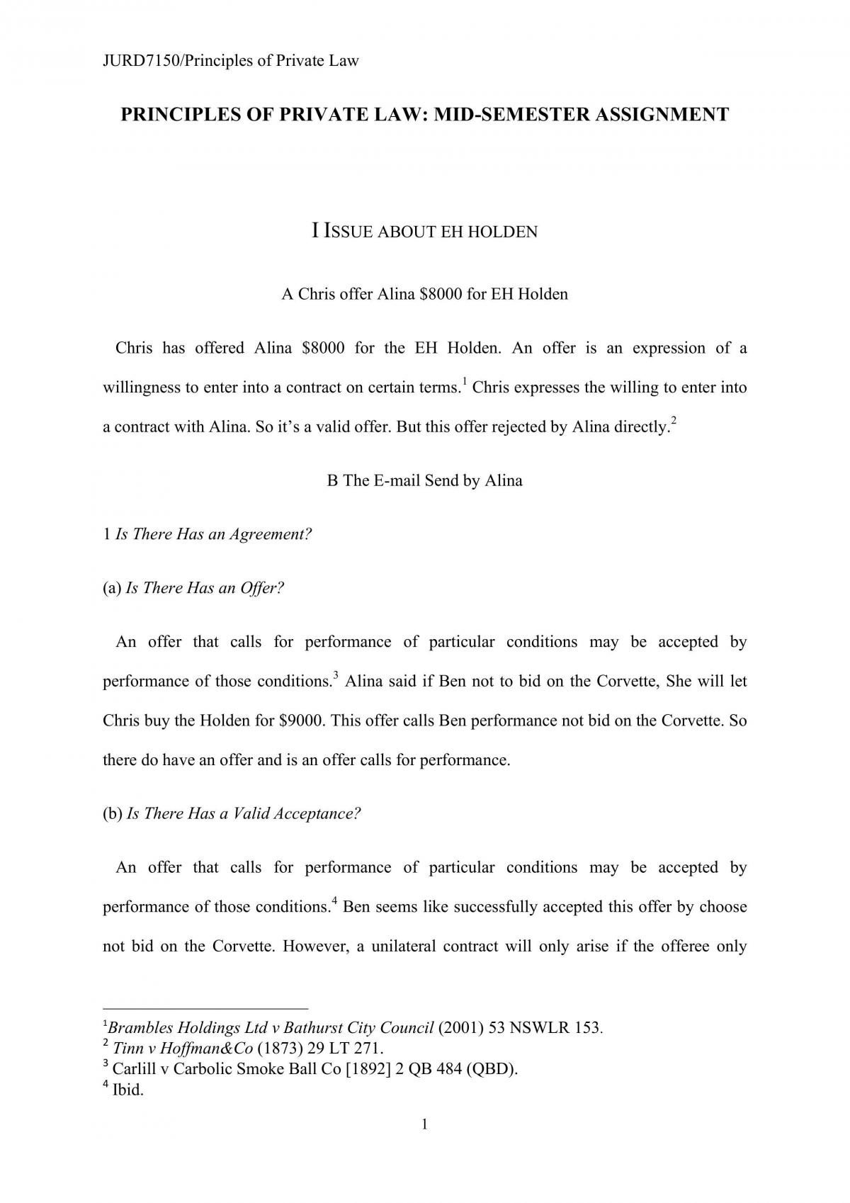 Mid Semester Assignment- Problem Solving   - Page 1