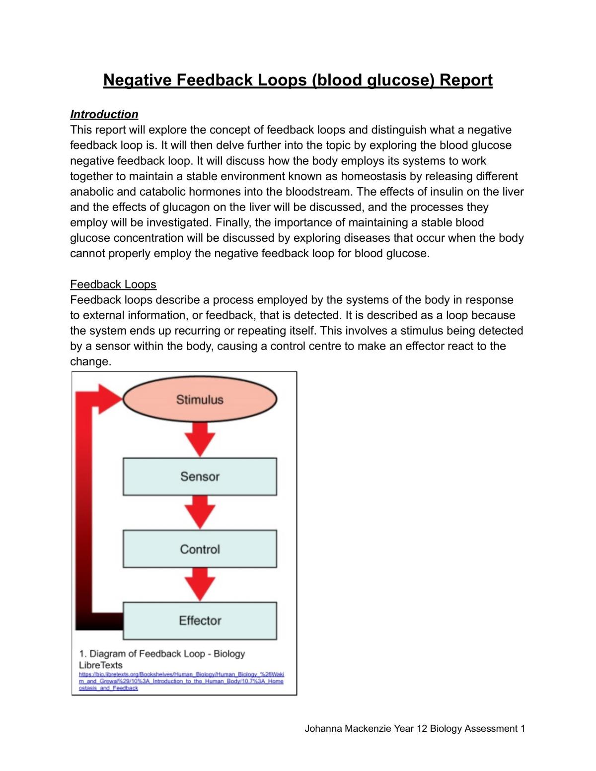 Feedback Systems Assessment (20/20) - Page 1