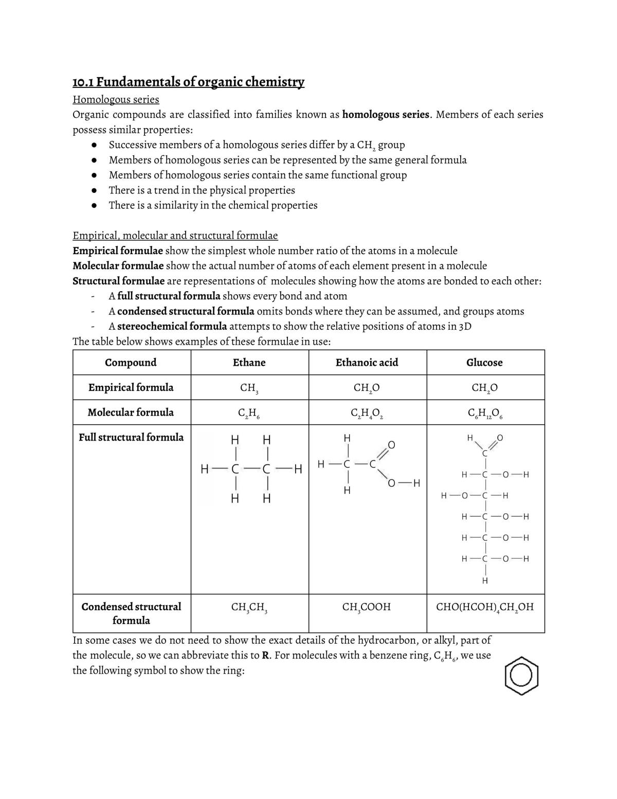 Organic Chemistry - Page 1
