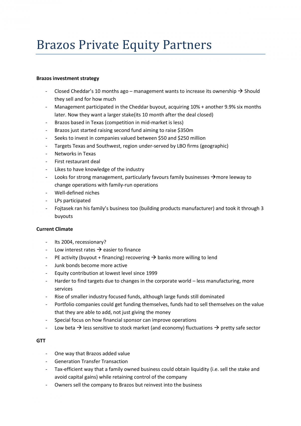 Case Based Final Study Notes Case - Page 1