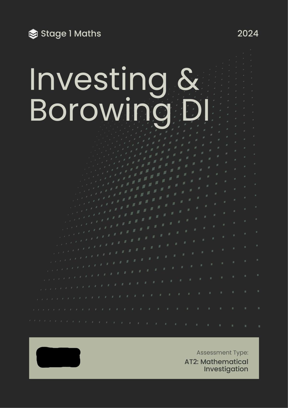 Investing & Borowing Direct Investigation - Page 1