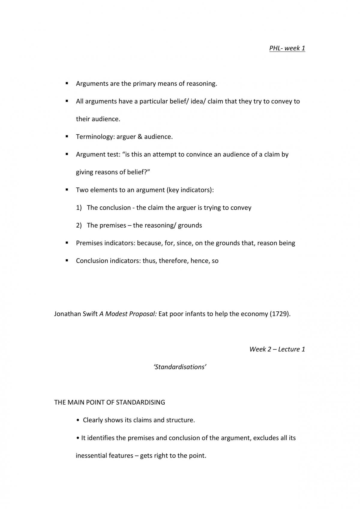 PHL137 Notes - Page 1