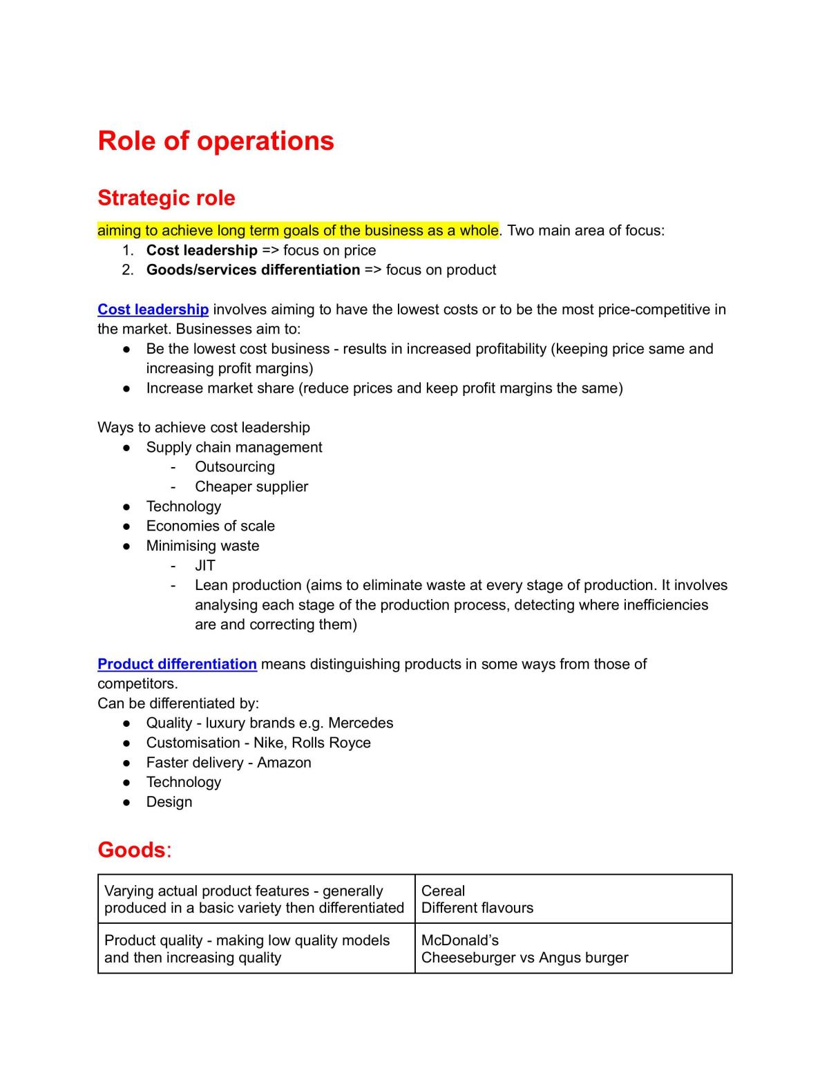 Business Studies - Page 1