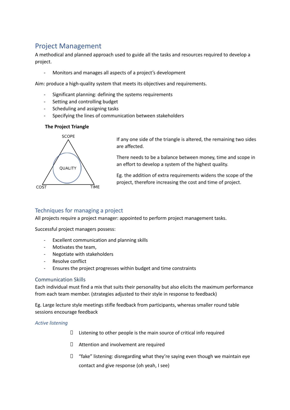IPT Year 12 Notes - Page 1