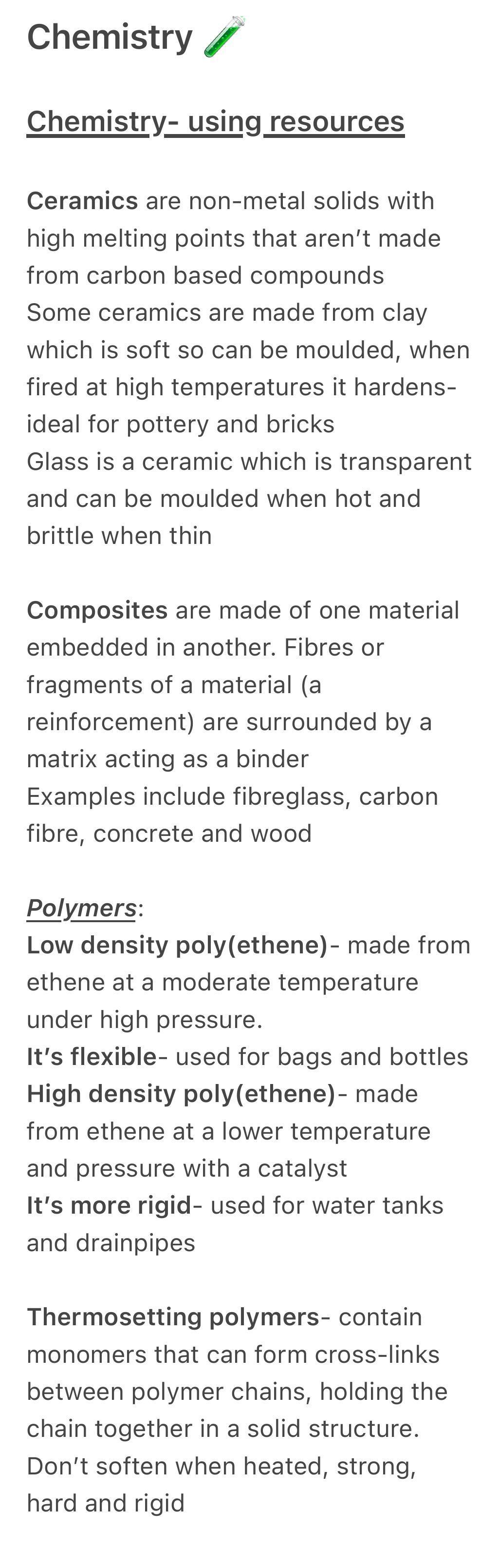 Chemistry Paper 2 - Page 1