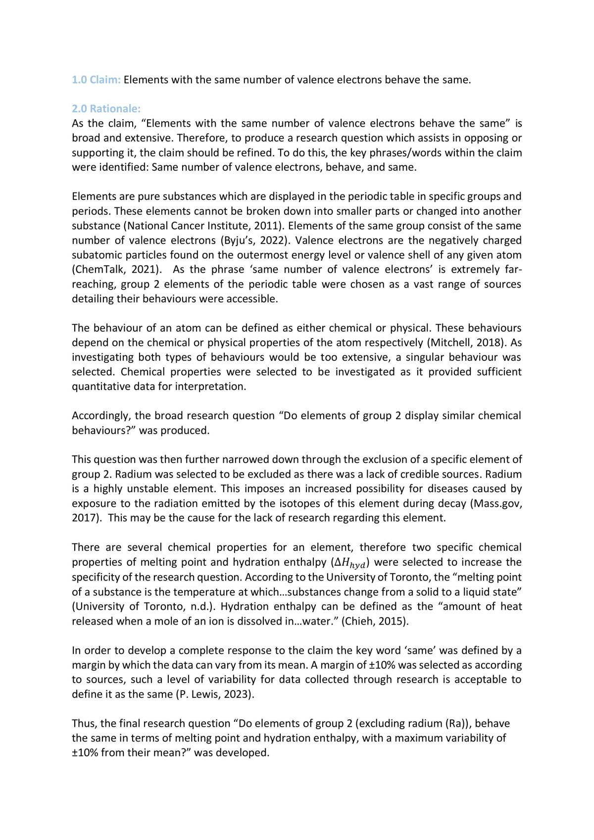 Final Chemistry - Page 1