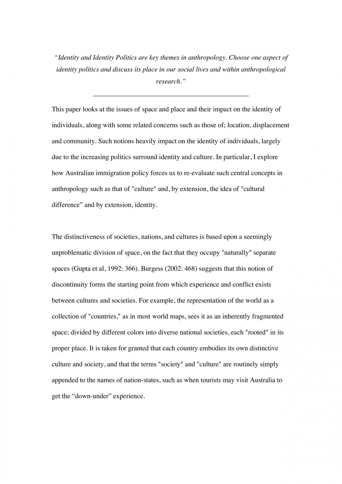 Final Essay - Page 1