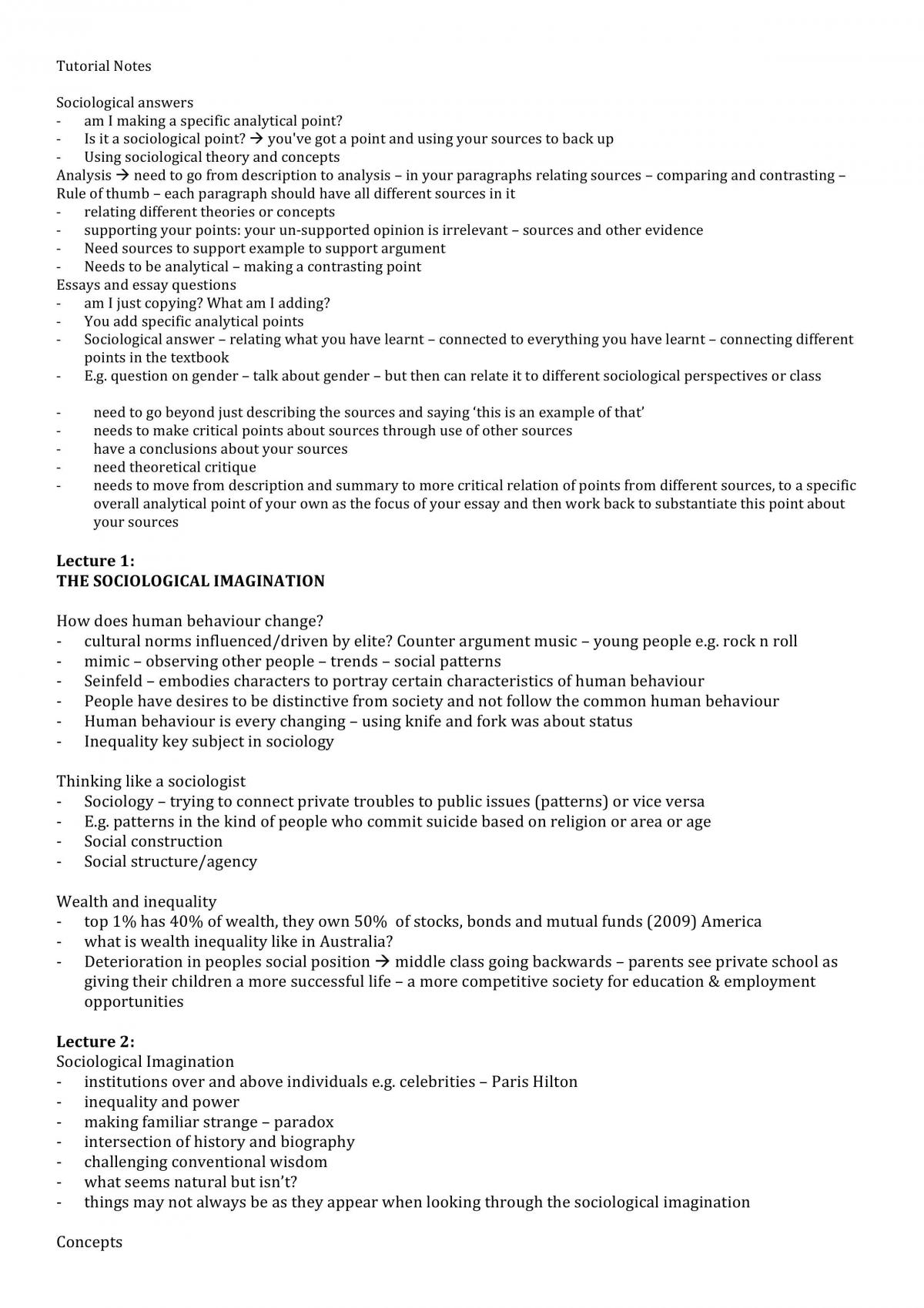 SCLG1002 Complete Lecture Notes - Page 1