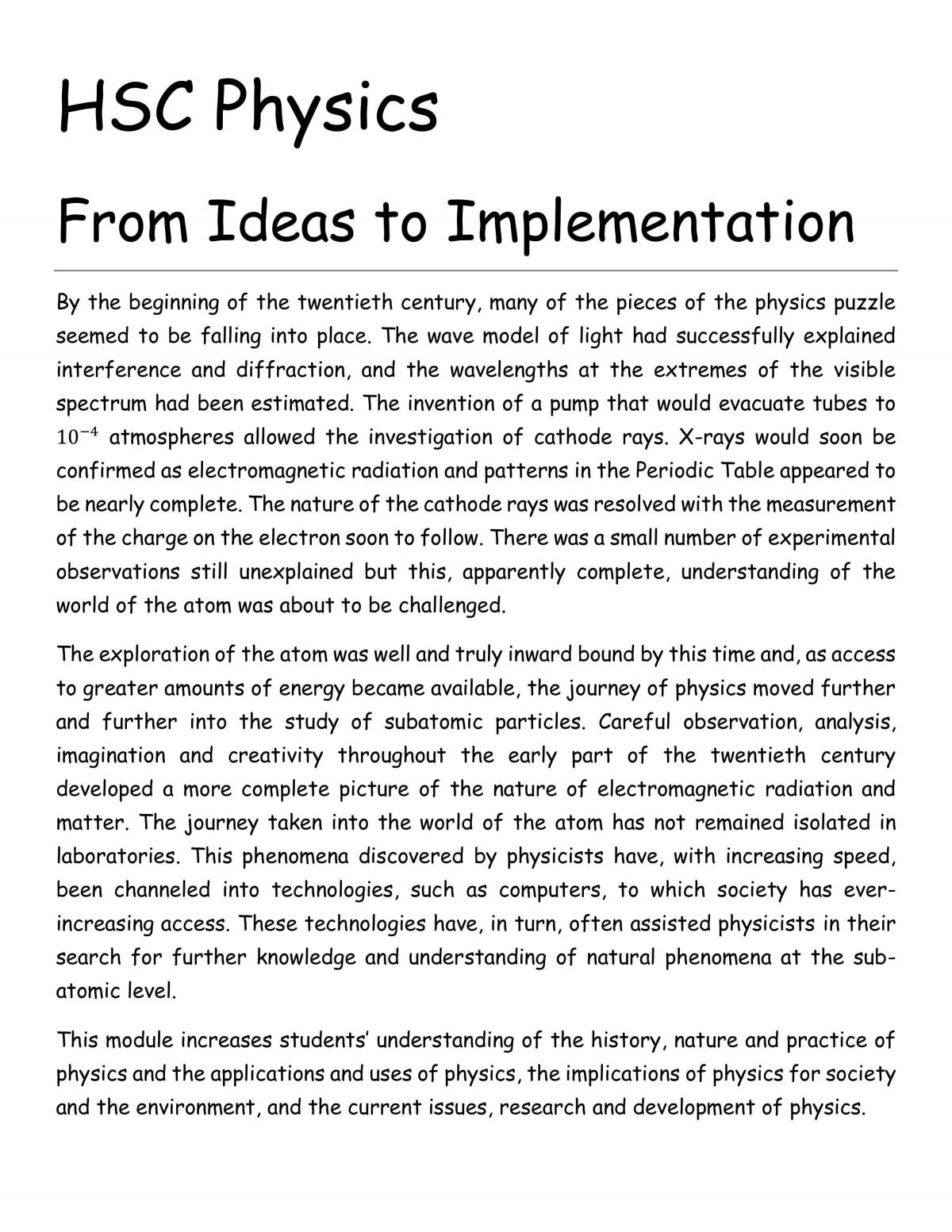 From Ideas to Implementation  - Page 1