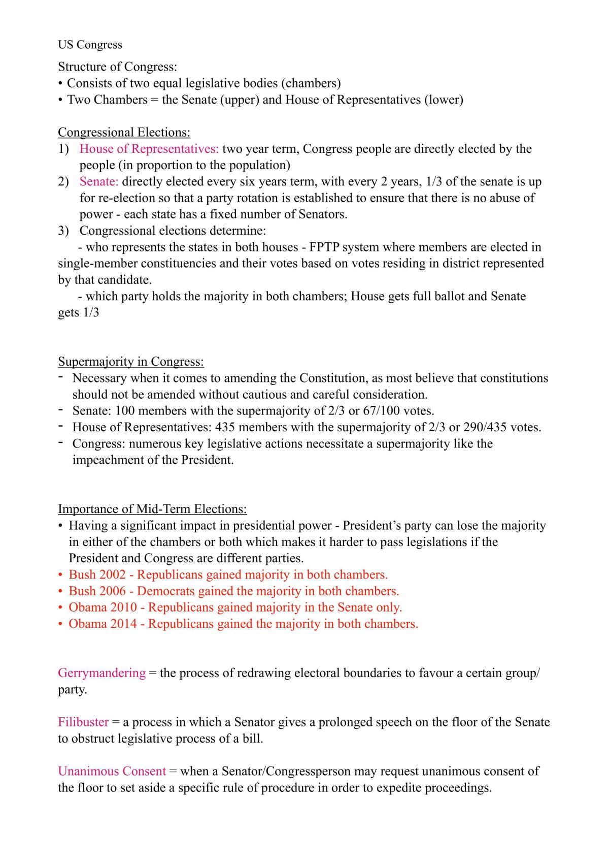 US Congress  - Page 1