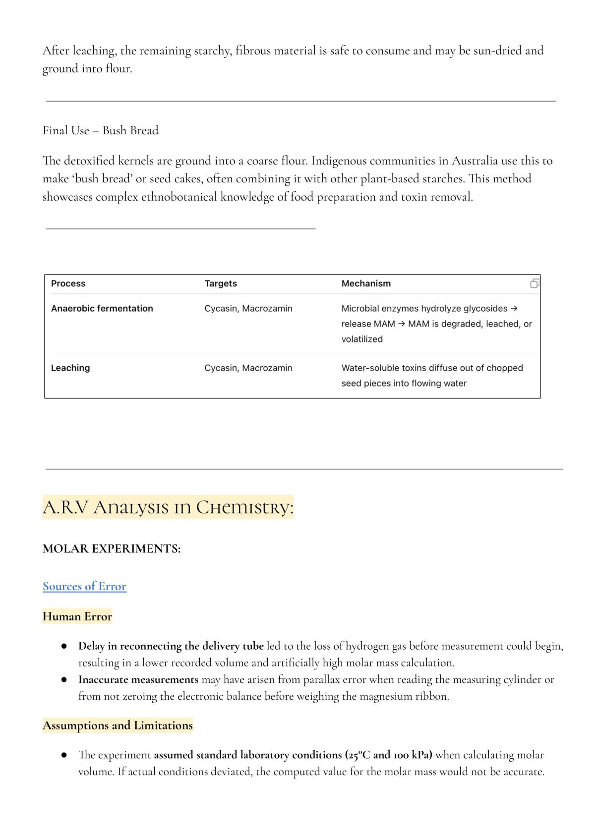 Chemistry Term 2 Prac Exam Notes - Page 2