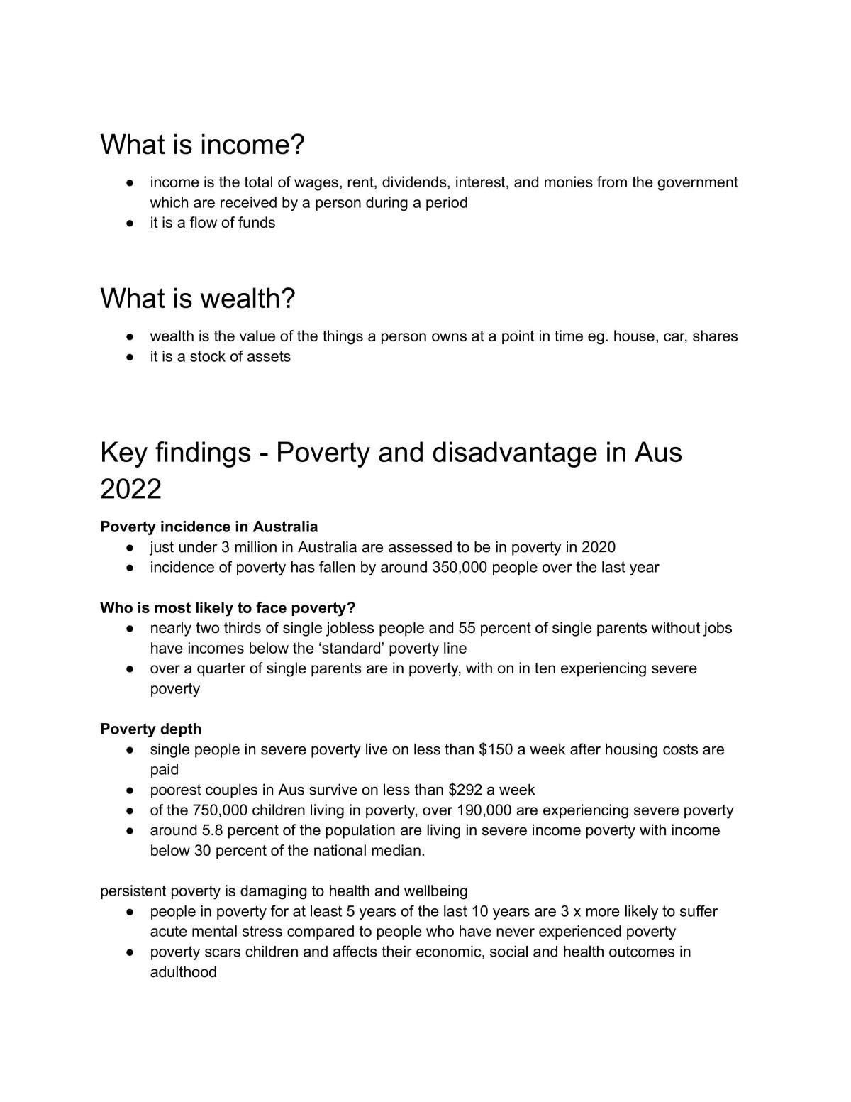 ECONOMIC ISSUES - Page 1