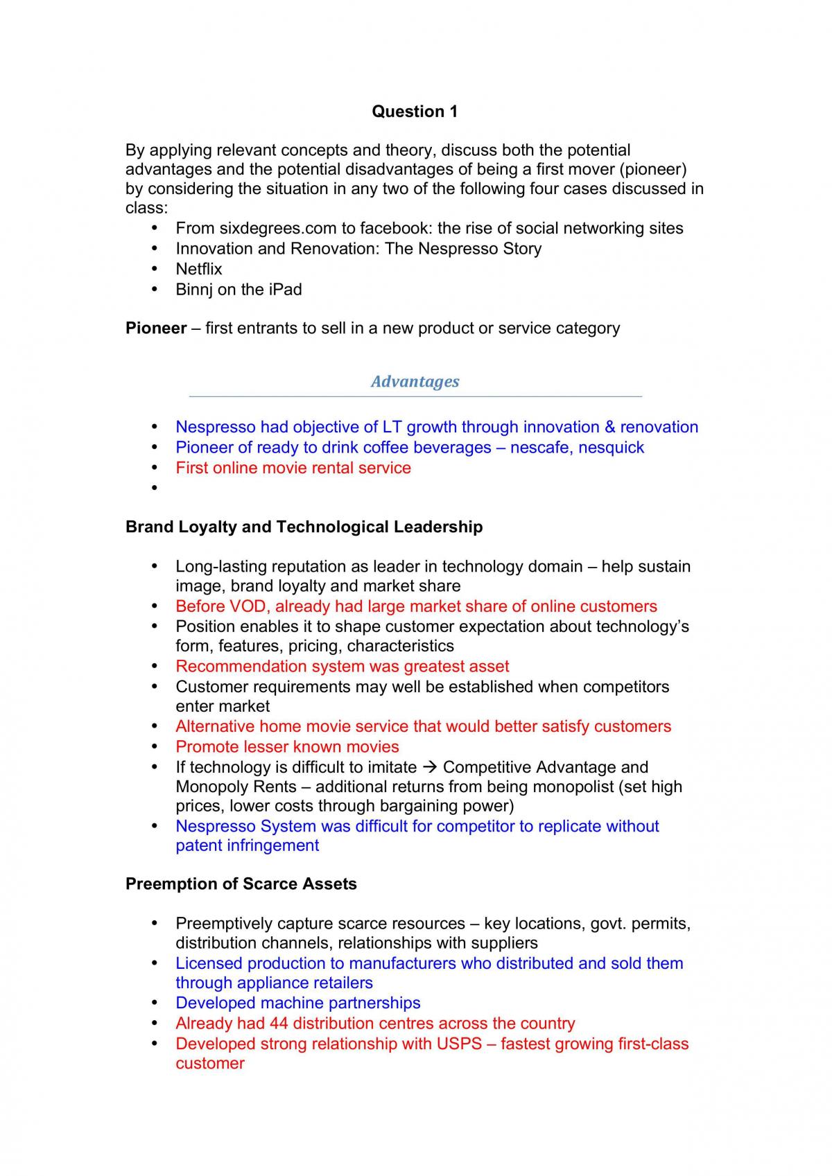 MARK3091 Study  - Page 1