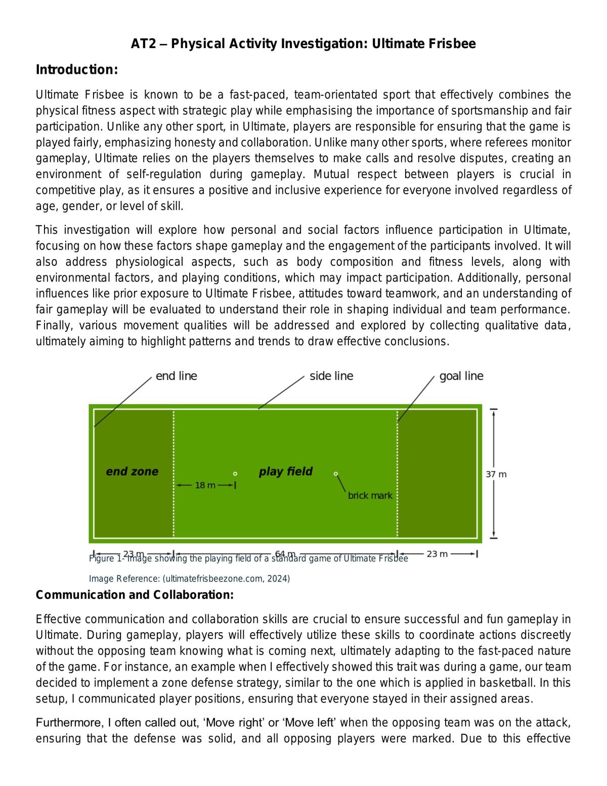 Ultimate Frisbee - Page 1