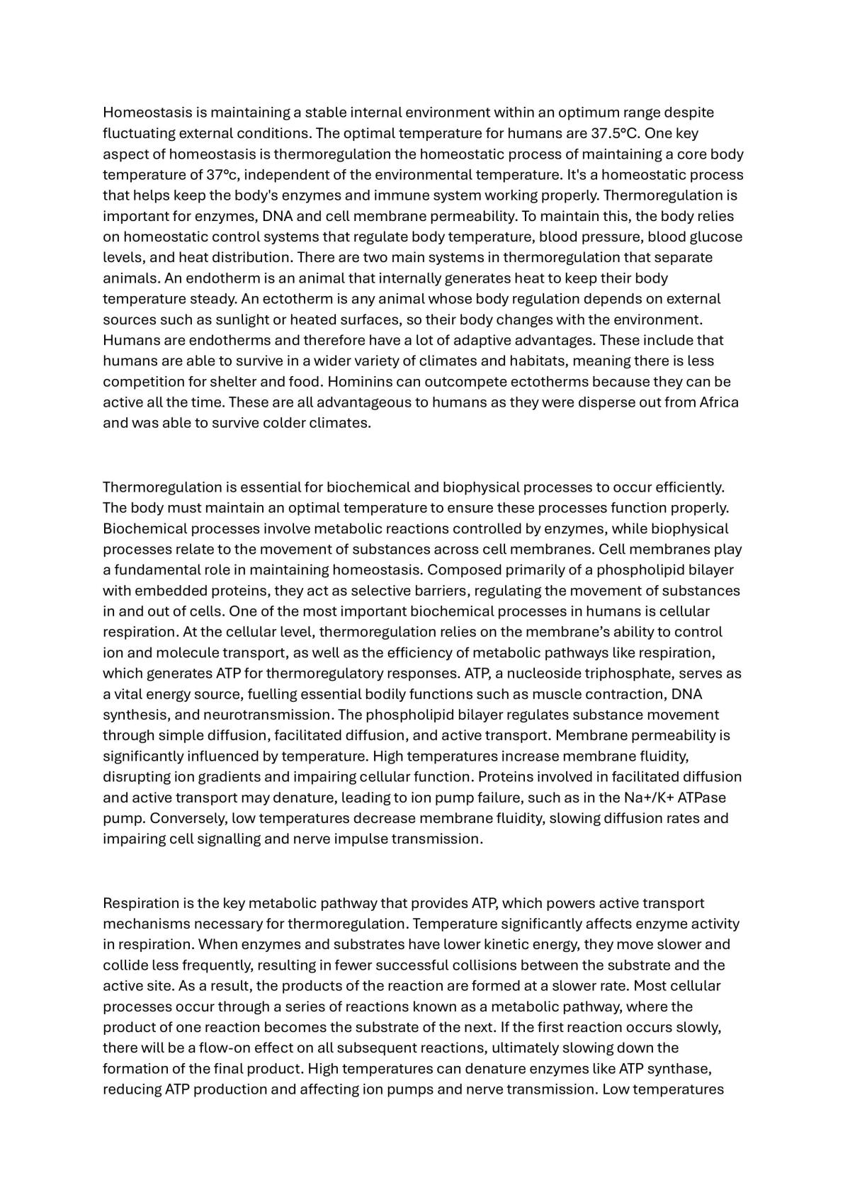 Homeostasis  - Page 1