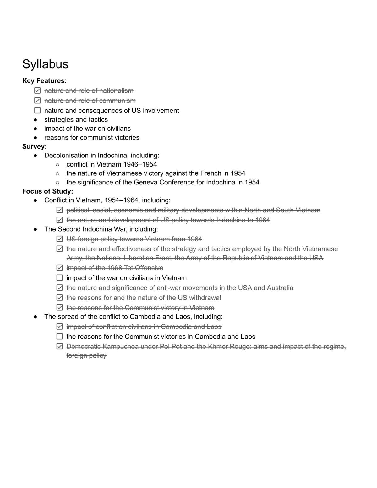 Indochina Notes - Page 1