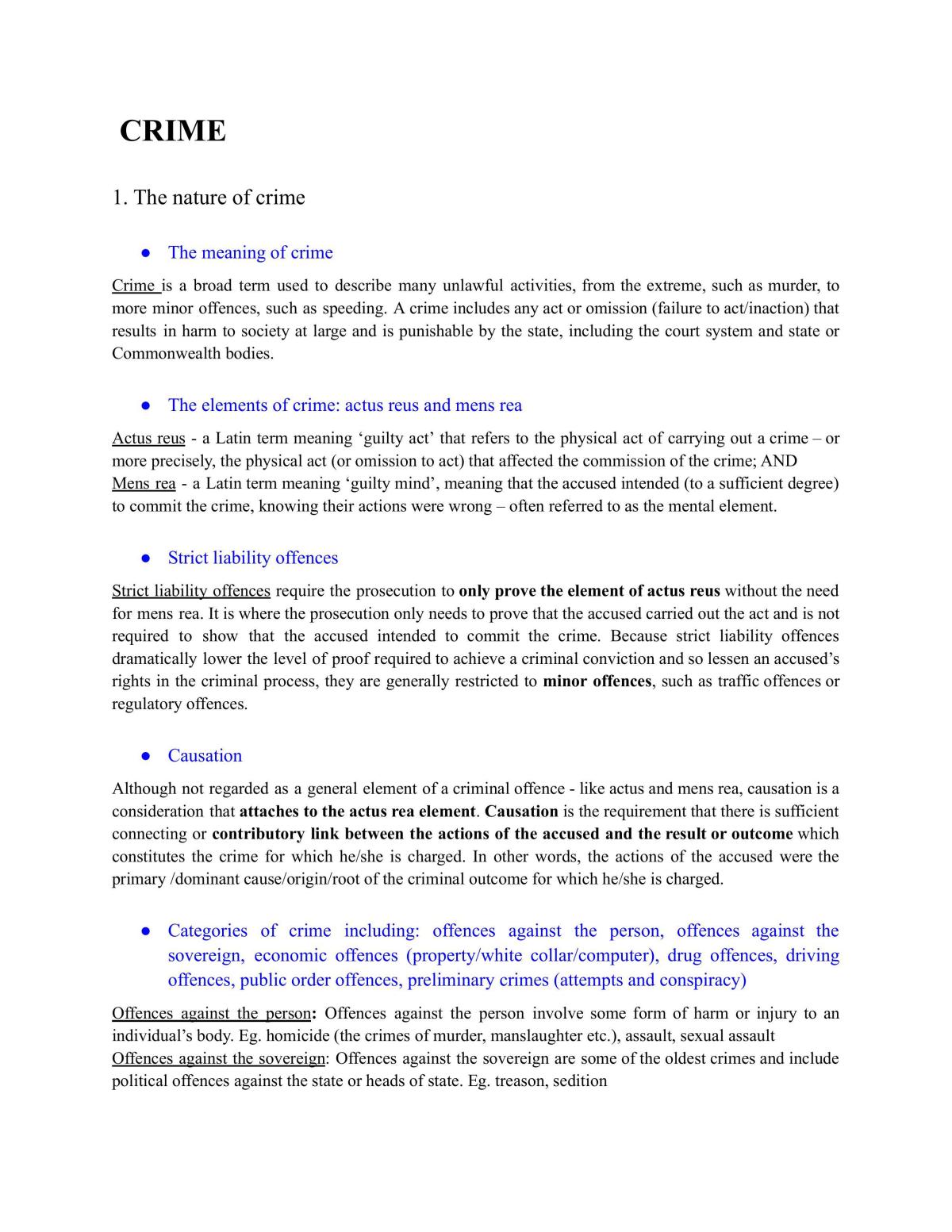 Crime Notes - Page 1