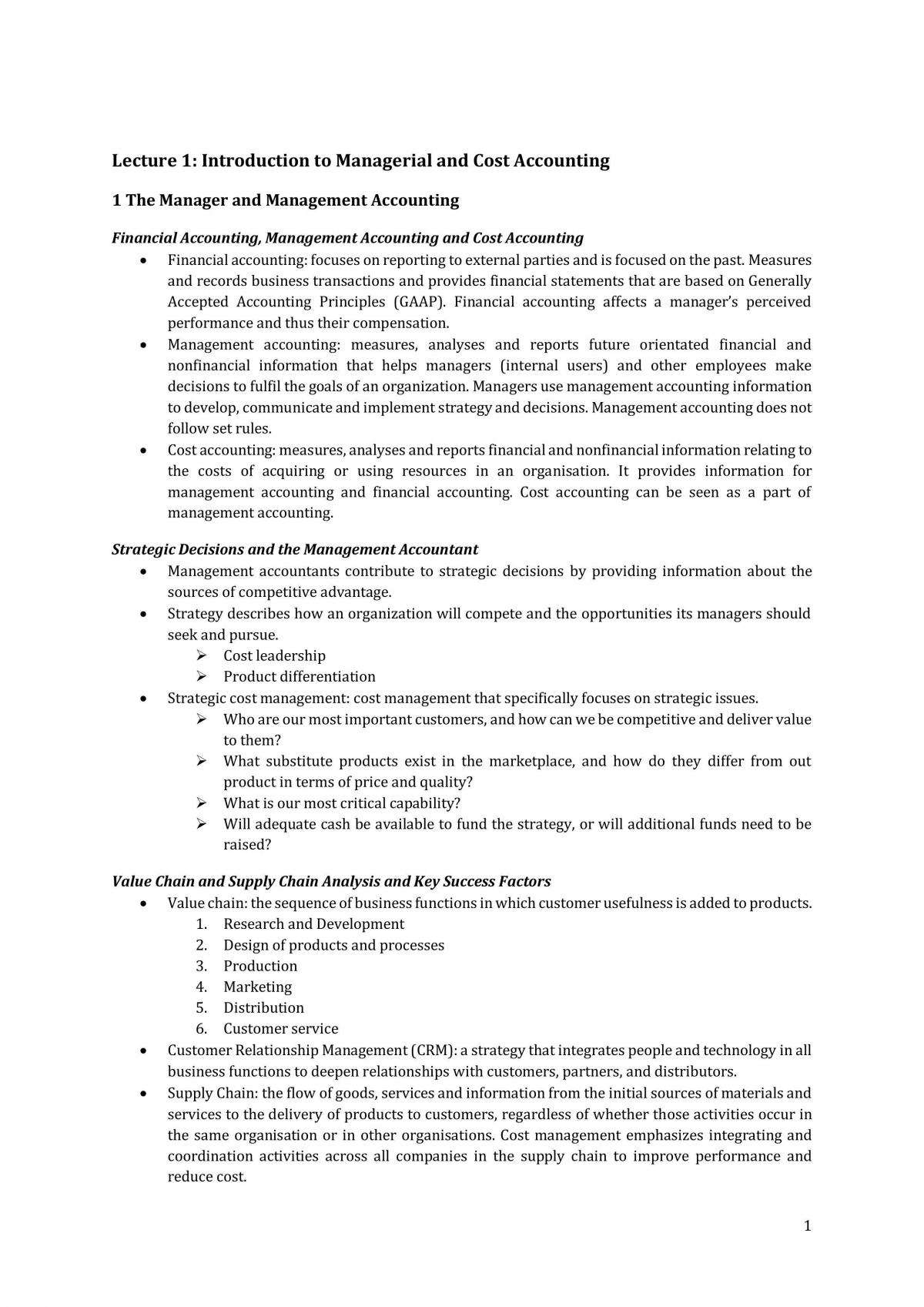 ACCT2102 Notes - Page 1