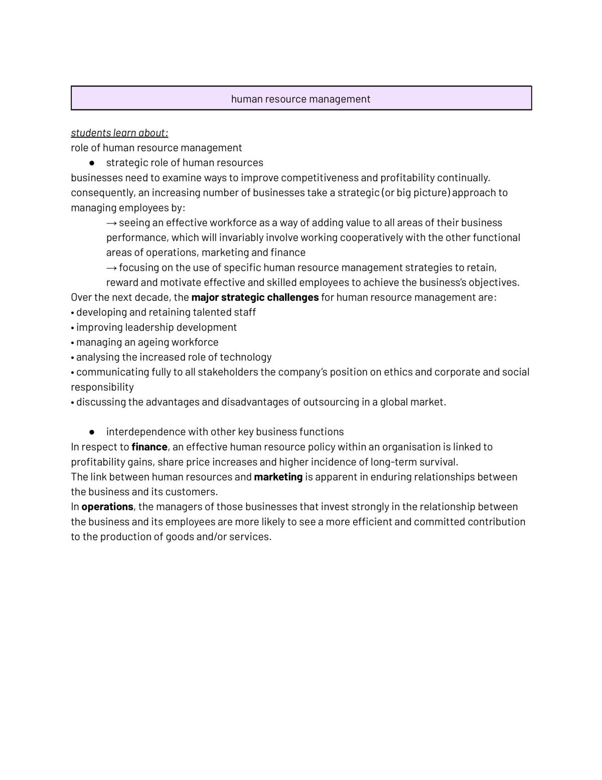 HR business - Page 1