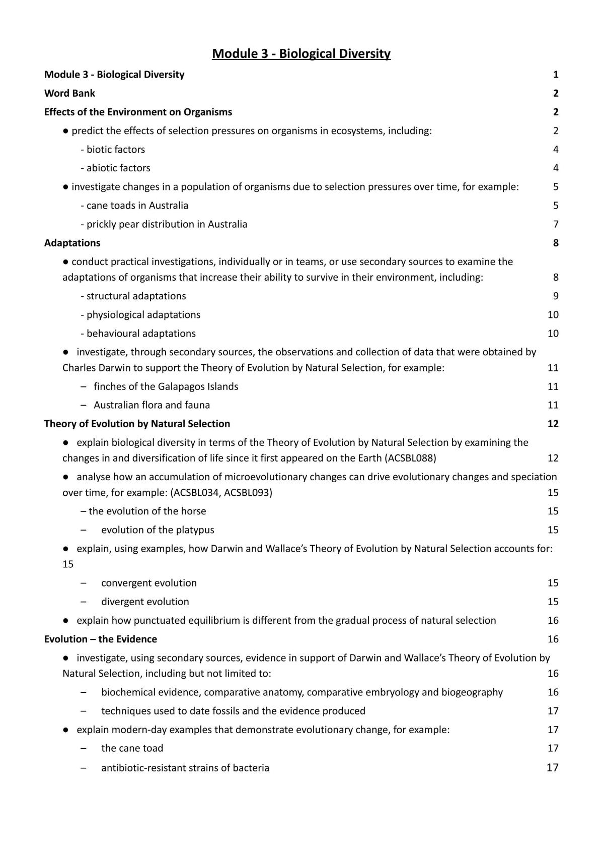 PRELIM BIOLOGY Module 3 (Ecosystem Dynamics) Study Notes - Page 1