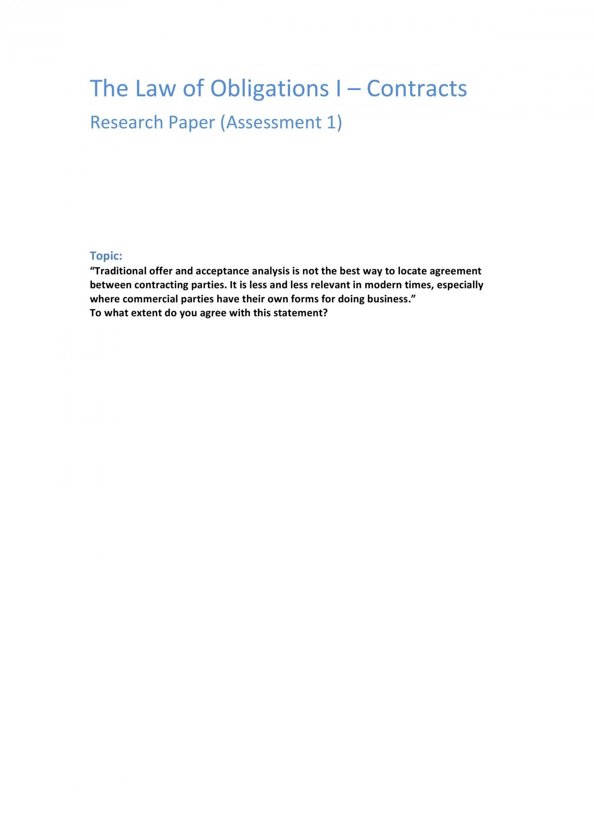 Research Paper - Page 1