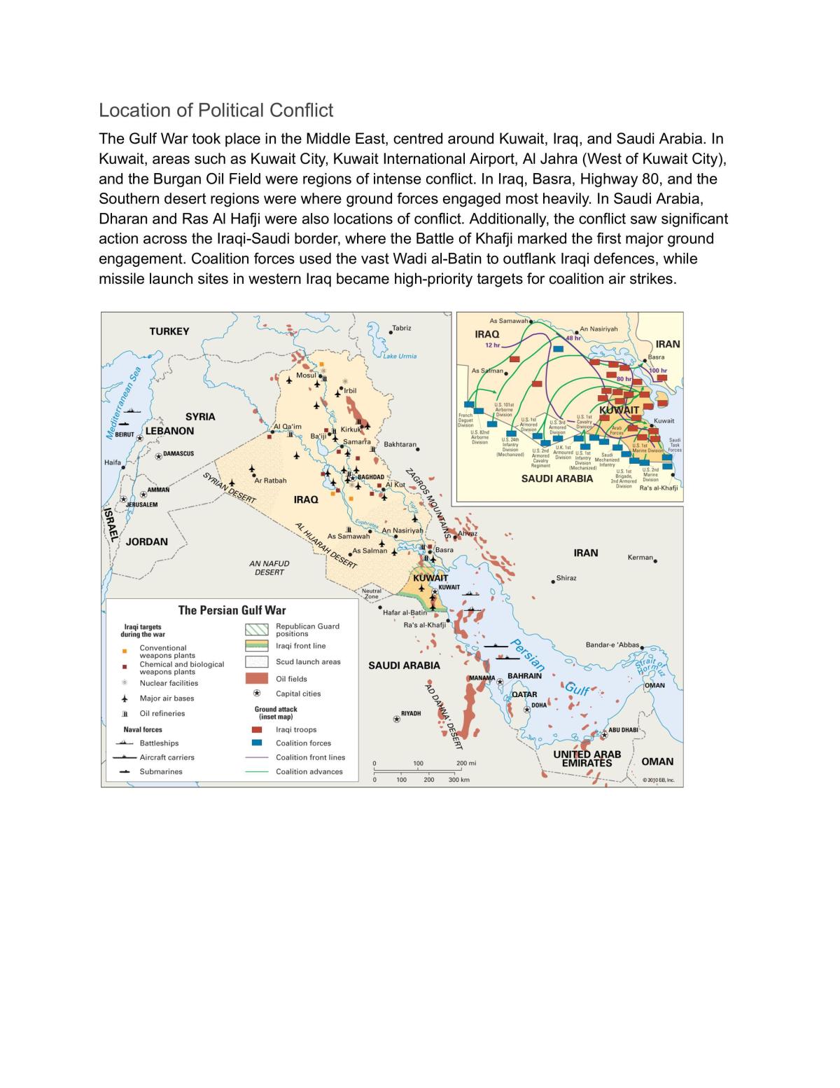 The Gulf War Research Project  - Page 2