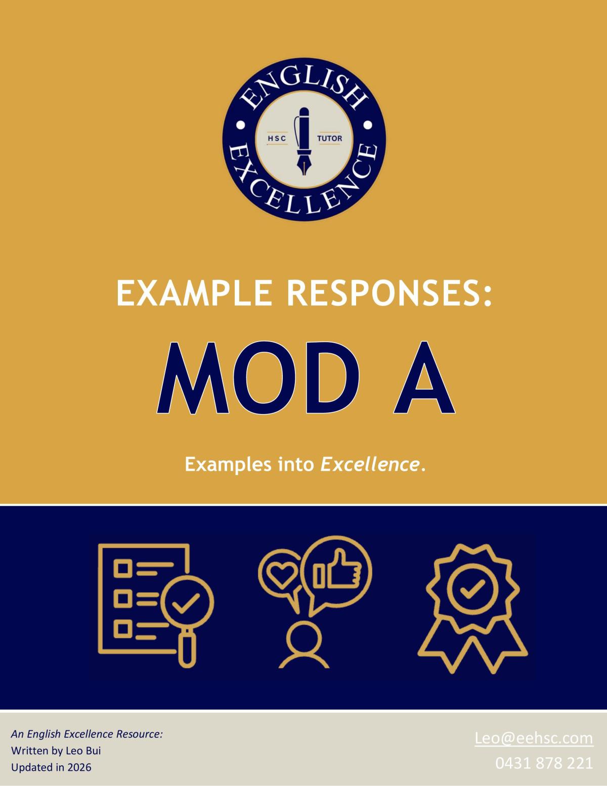Mod A Guide - Page 1